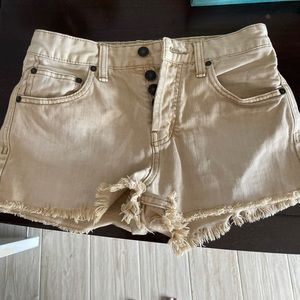 Tan Free People Shorts!